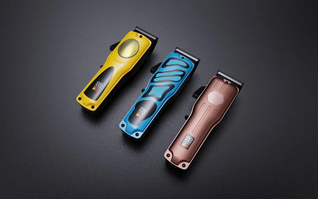 Cordless clipper and trimmer set
