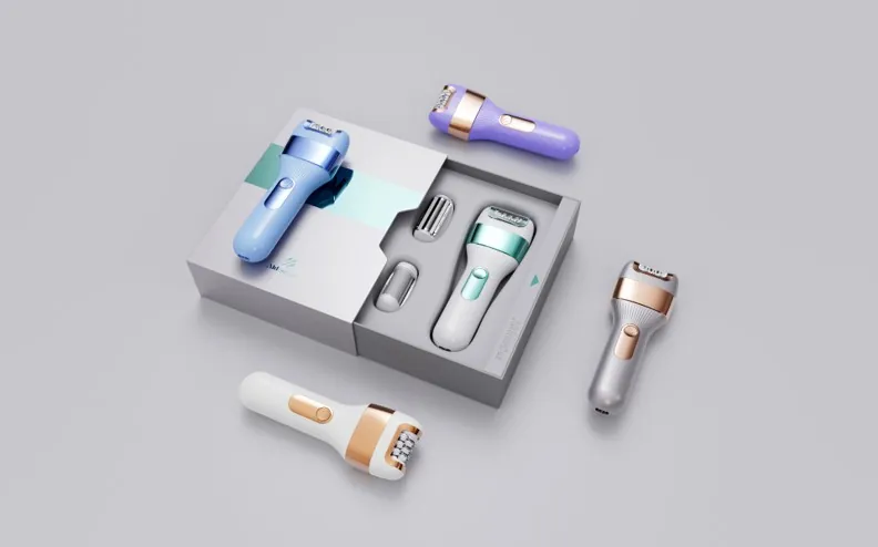 Complete styling kit with travel case