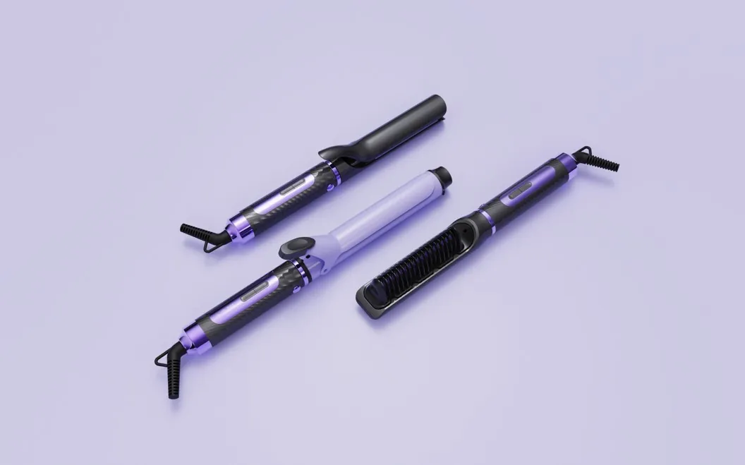 Curling iron trio